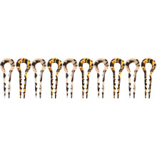 10Pièces Barrette U Forme Variée Stylisme Pour Femmes