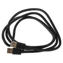 PVC Dubbelzijdige USB-Kabel Zwart Hoge Snelheid Voor Computer