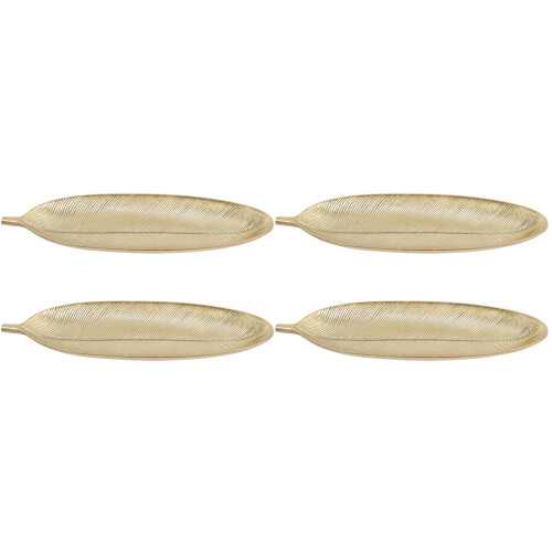 4Pièces Plateau Fruits Forme Décoratif Multifonction