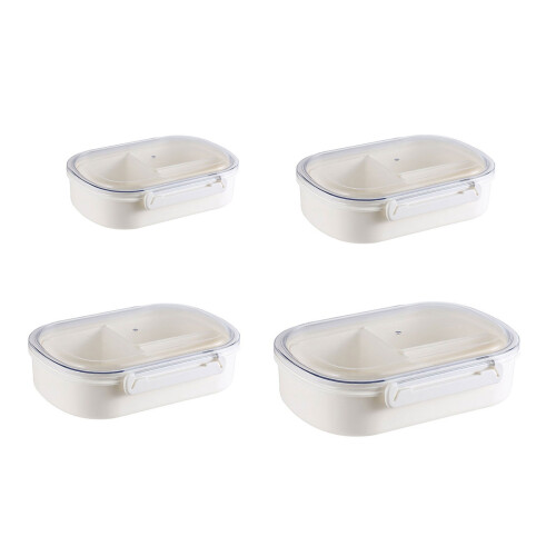 Multi Section Lunch Tray With Leakproof Lid For Toddlers-M SIZE 1