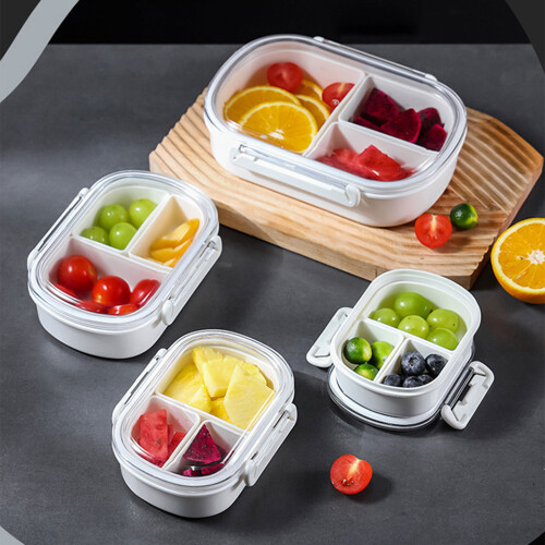 Multi Section Lunch Tray With Leakproof Lid For Toddlers-M SIZE 2