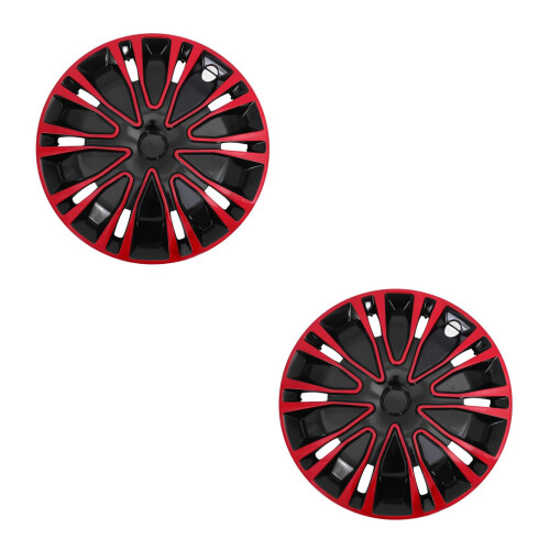 2Pièces Capuchons Moyeux 13 Pouces PP Multi Couleurs