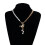 Collier pendentif cheval doré symbolisant la liberté et la force 5