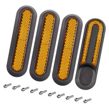 Réflecteurs de fourche avant pour Scooters, étanches,-Jaune