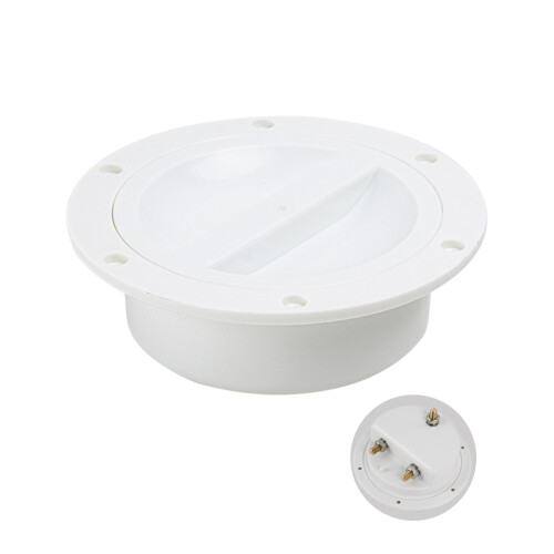 Waterproof Saltwater Resistant-White Three binding posts