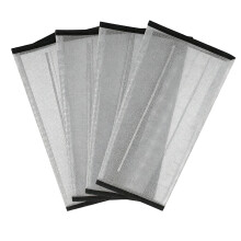 4Pcs/pack Protective Horse Leg Wrap Horse Leggings for-grey