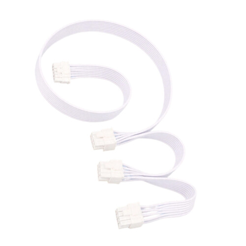 Câble de connexion d'alimentation pour ordinateur 12VHPWR-Blanc