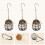 Elegant Iron Bird Nest Sculpture For Adding Artistic Touch-2P 5