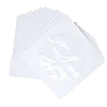 Sacs conviviaux pour disques en papier de 8 cm,-200 pièces