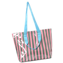 Sac fourre-tout en PVC pour femmes, sac à main en-vertrose