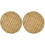 2Pcs Multi-Function Bamboo Woven Storage Basket Green Food Holder 1