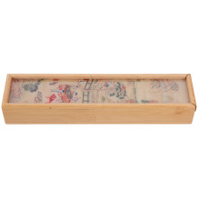 1Multi-Color Wood Tea Bag Holder Box for Loose Leaf and Tea Bags