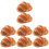 8Pièces Pain Simulation PU Orange Pour Décor Et Boutique 1