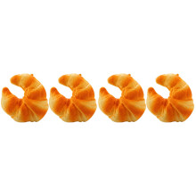 4Pièces Pains Simulés Orange, Accessoires Décoratifs Et Photographie
