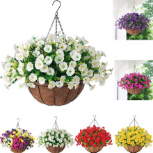 (Set2, -) Goopatch UV-bestendige kunstpetunia's – realistisch