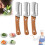 (3pcs, -) Kumocos 3PCS Multi-functional Vegetable Peeler, Zero Snag Wooden Tool 1