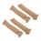 4Rolls Light Brown Jute Cord Rope for Crafts Handwoven Handle Wrap 1