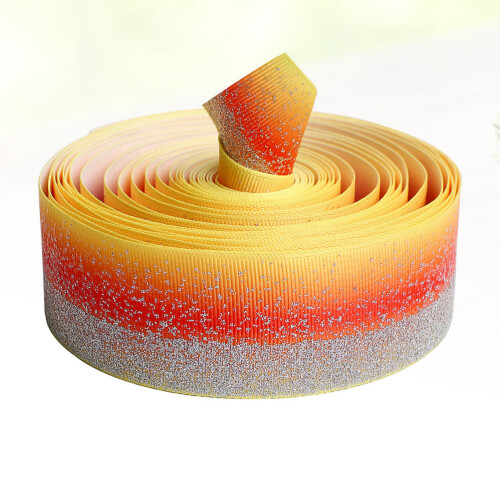 5M Rubans DIY Grosgrain Dégradé Orange Pour Décor 1