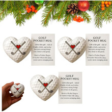 (3 PCS, -) Abbraccio tascabile a tema sportivo, baseball basket cuore