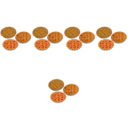 15Pièces Mini Tartes Résine Colorées Décor Maison Accessoires 2