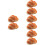 8Pièces Pain Simulation PU Orange Pour Décor Et Boutique 5