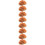 8Pièces Pain Simulation PU Orange Pour Décor Et Boutique 7