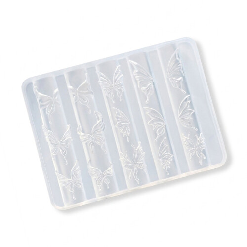 High Transparency Butterfly Resin Nail Art Mold Butterfly