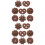 16Pièces Modèles Simulés Biscuits Café Pour Décoration Intérieure 4