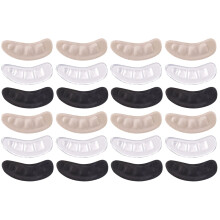 12Paires Coussinets Talons Souples Multicolores Anti-Douleur Femme
