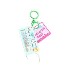 Cartoon Animal Electronic Piano Keychain For Music Lovers-Green