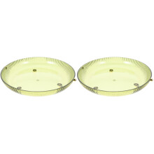 2Pcs Light Green Storage Trays for Snacks Fruit and Appetizers