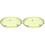 2Pcs Light Green Storage Trays for Snacks Fruit and Appetizers 1