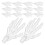 100Pcs Clear Plastic Skeleton Hand Light Bulb Covers for String Lights 1