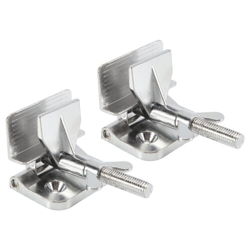 2PCS Silk Screen Printing Metal Butterfly Frame Hinge Clamp DIY Hobby Tool