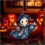 (#05, -) Suncatcher θερμοκηπίου φαντάσματος, κρεμαστό - Halloween wall hanging 1
