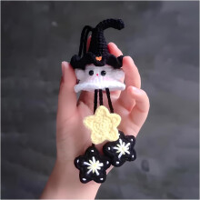 (#05, -) Kit crochet fantôme sorcière débutant, Halloween