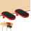 (Red-2pcs, -) Estendi bracciolo computer rotante 180, supporto gomito ergonomico 1
