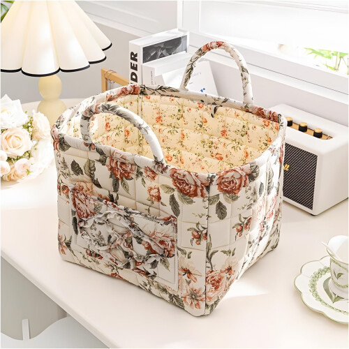 (#11, -) Panier rangement pliable grand capacité, poignées