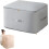 (Grey, XL (54*42*60CM)) Ultra Space Saving Self Compression Organizer Bag, for Comforters 1