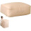 (Apricot, L (54*42*30CM)) Ultra Space Saving Self Compression Organizer Bag, for Comforters 1