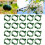 (Green, -) 100 clips support plantes réutilisables, jardin 1