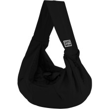 (Black, -) Hands-free Hundeträger Sling Tasche, mit Aufbewahrungstasche
