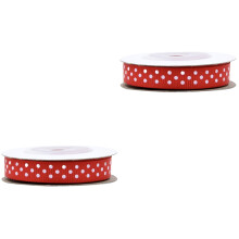 5Rouleaux Ruban À Pois 1Cm Pour Décoration Cadeau Fête DIY
