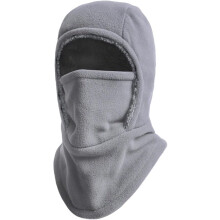 (Gray, color_name) Passamontagna sci 2026, termico in pile per uomo donna