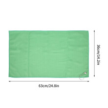 Soft Waffle Towel for Golf Clubs and Balls