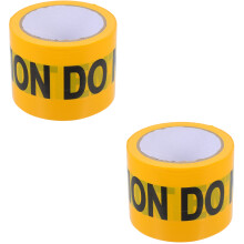 2Rouleaux Ruban De Non-Adhésif Pour Avertissement