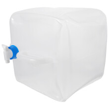 1Grand Seau D'eau Pliable Transparent En Pe Pour Stockage Camping