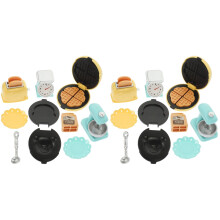 2Ensembles Jouet De Cuisine Miniature En Plastique Coloré Pour Enfants