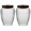 2Pcs Storage Canisters for Coffee Beans Tea and Snacks 1