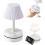 (White, -) Bedside Table Lamp with AC Outlets & USB, Multi-Function 1